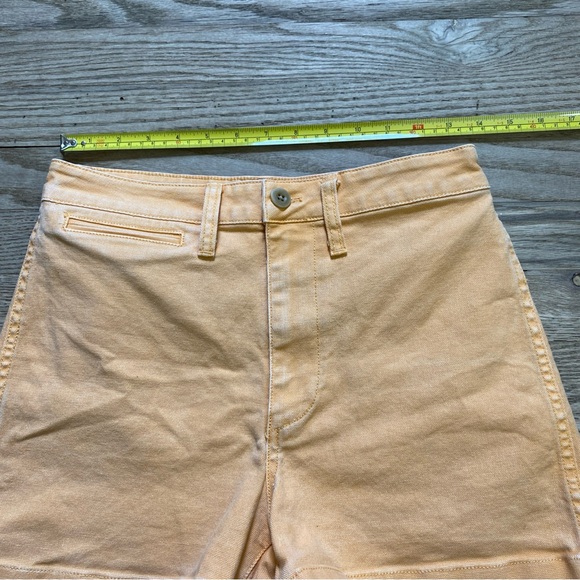 Madewell Emmett Shorts in Bright Marigold - size 26 - Picture 11 of 13